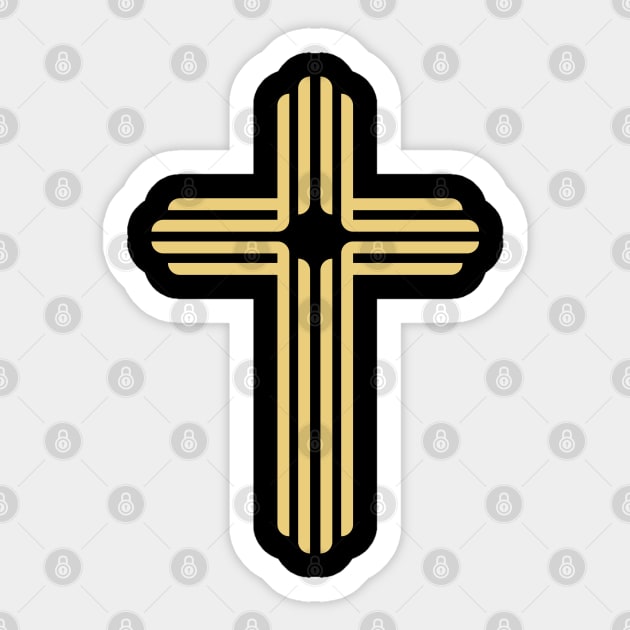 Cross of the Lord Jesus Christ Sticker by Reformer